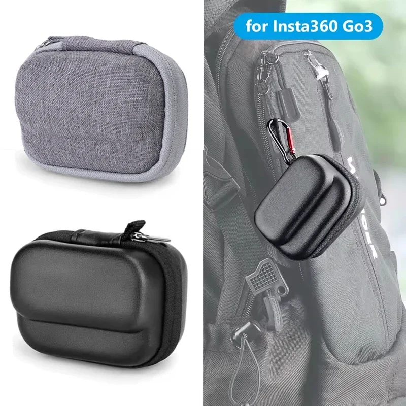Mini Storage Case Body Bag for Insta360 GO 3 3S Stand-alone Package Protective Box for Insta360 Go3 Go3S Cameras Accessories