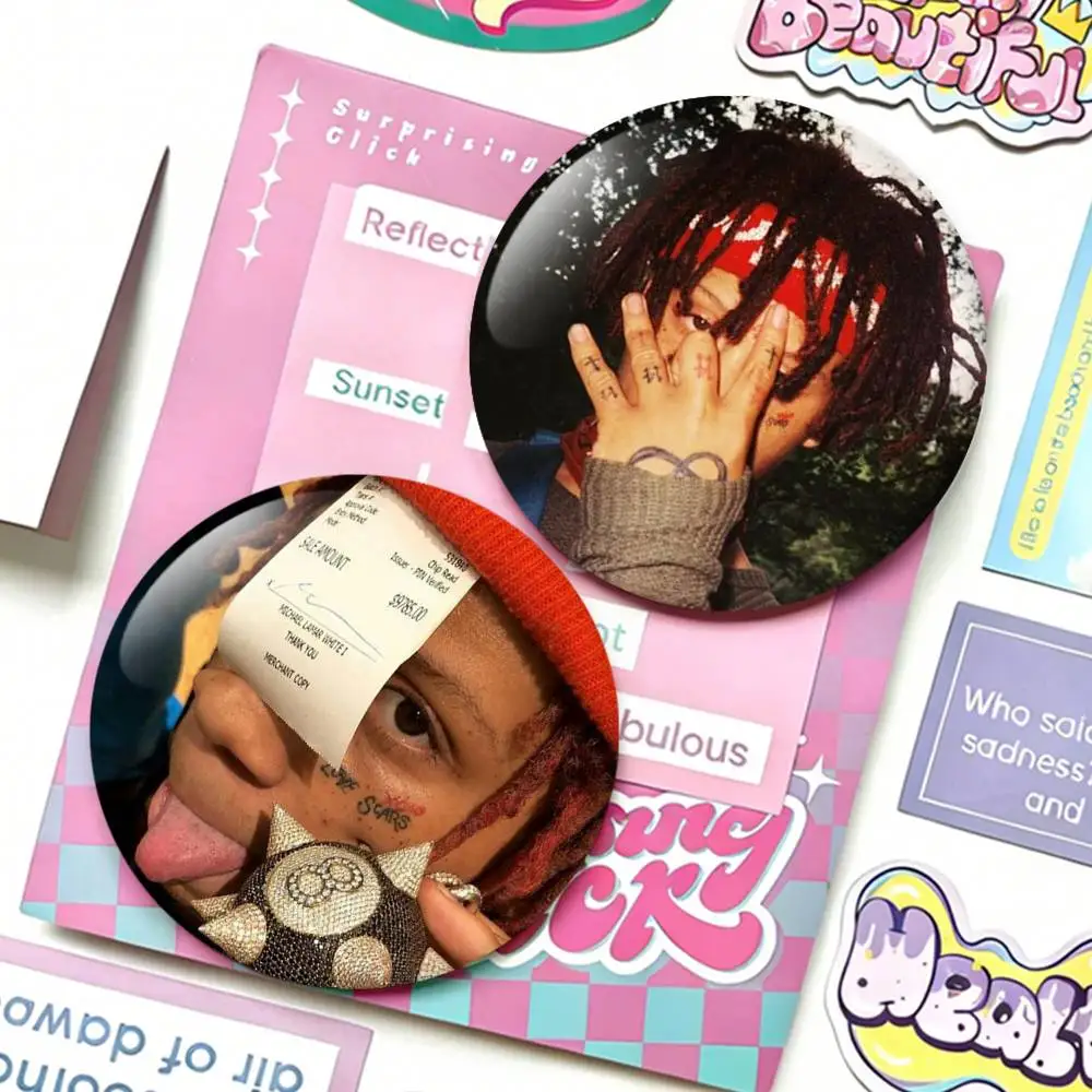 

T-Trippie R-Redd Badges 25 32 44 58 75 mm Round Fans Collect Friends Gifts Brooch Souvenir