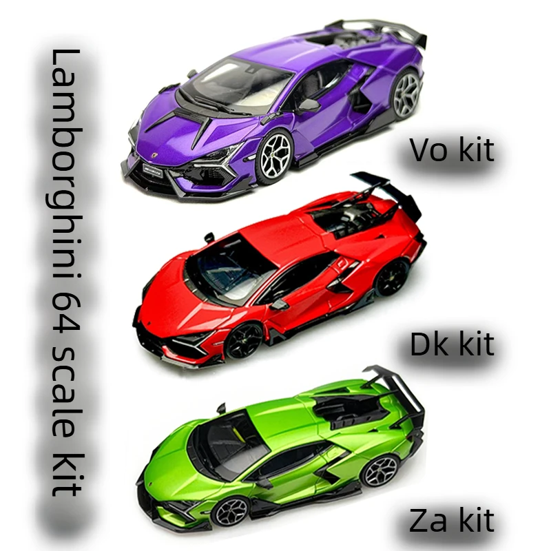 

RT64 1/64 Scale Kit: Lamborghini Revuelto Duke Full Body Conversion Kit Car model parts do not include the car Ready to ship