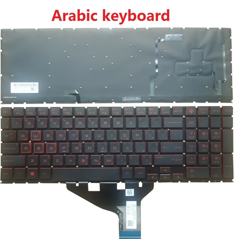 NEW for HP 15-DH 15-DC DC0003la DC005TX  TPN-C144 Q211 C143 Arabic /Hebrew /Italian /Portuguese /German laptop keyboard