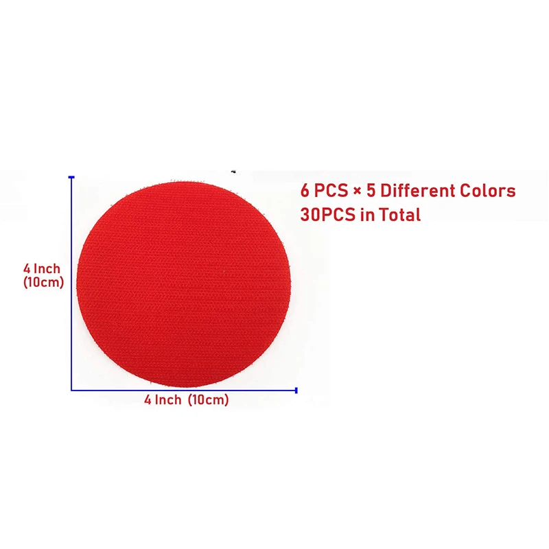 【Limited Offer】30PCS Carpet Spot Markers Carpet Circle Spots Markers Floor Sit Spots Circles Sitting Markers Dots for Kids Class