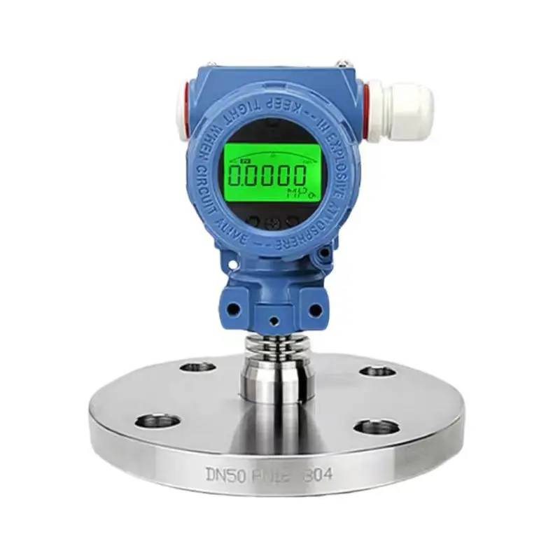 Flange única pressão diferencial Sensor, transmissor, diafragma, DN50DN80