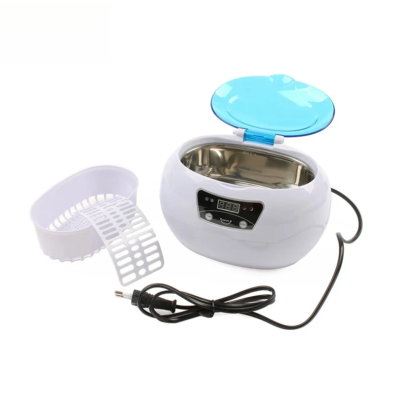 

110V/220V Digital Ultrasonic Cleaner Basket Degas Jewelry Watches Cleaning Machine Sonicator Bath 35W Ultrasound Rust Oil Washer
