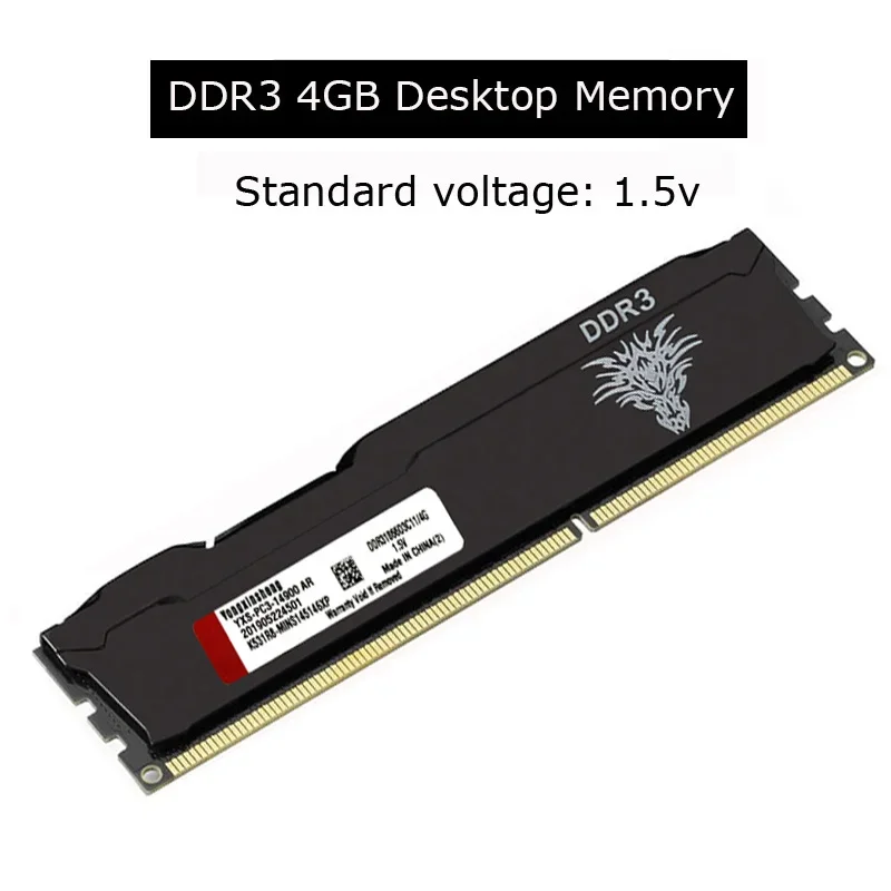 YONGXINSHENG Ram DDR3 4GB 8GB 2GB 1333 1600 1866MHz memoria Desktop Memory  240pin 1.5V New dimm