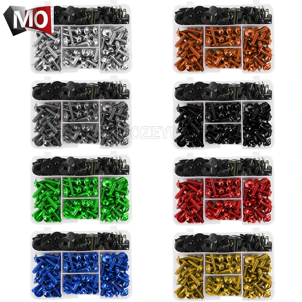 Motorcycle Complete Fairing Bolts Kit Screws Nuts For DUCATI Scrambler 800 MONSTER 696 937 821 Multistrada 1200S V4S Desert X