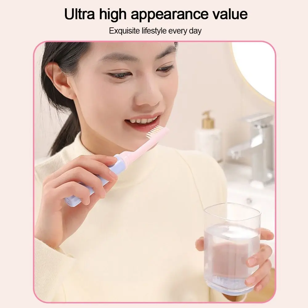 Plastic Folding Toothbrush Lightweight Mini Soft Bristle Toothbrush Convenient Adults Children Tooth Brush
