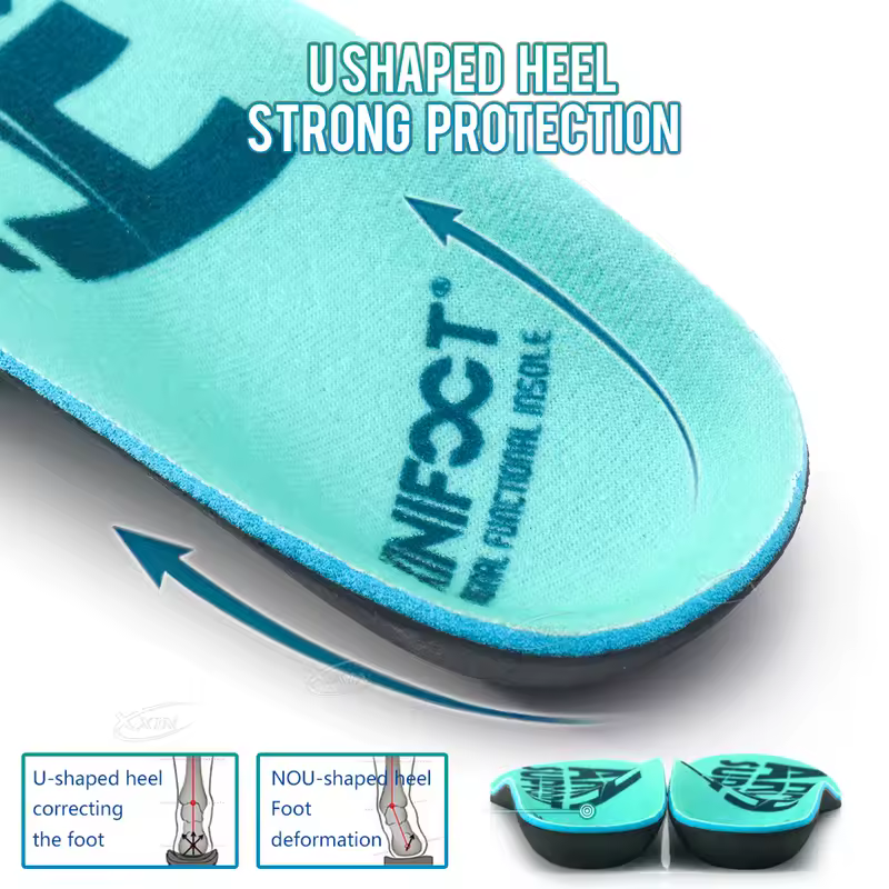 【Xxin】Arch Support Insole Orthopedic Insole Men Women Sport Shoe Insert Flat Foot Shoe Pad Size35-46 - Image 4