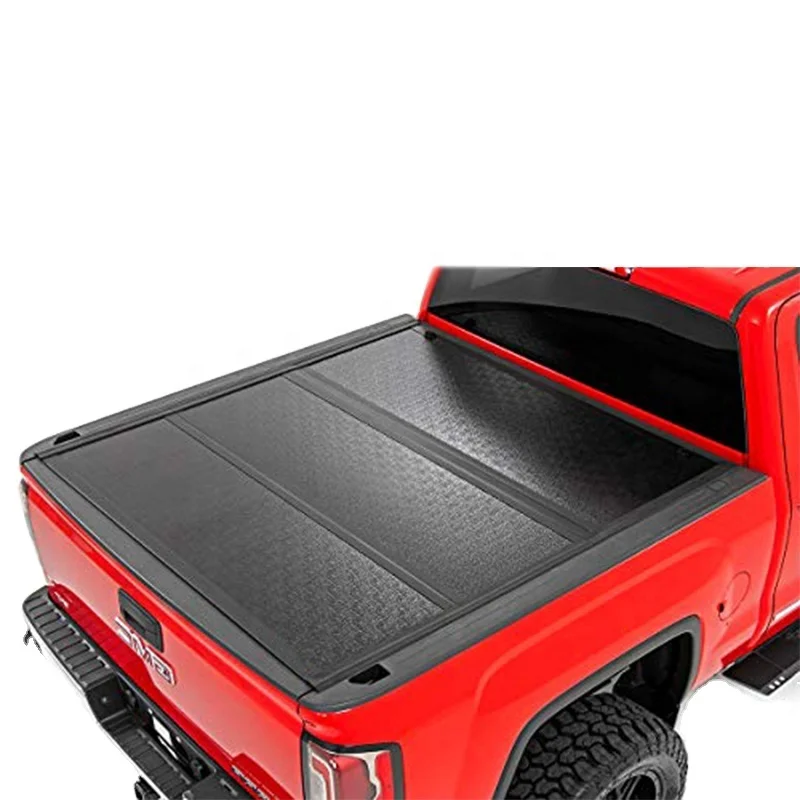 Factory Price Soft Tri-fold Cover Hard Four fold  Pickup s for Navara Frontier Titan D40 Dodge