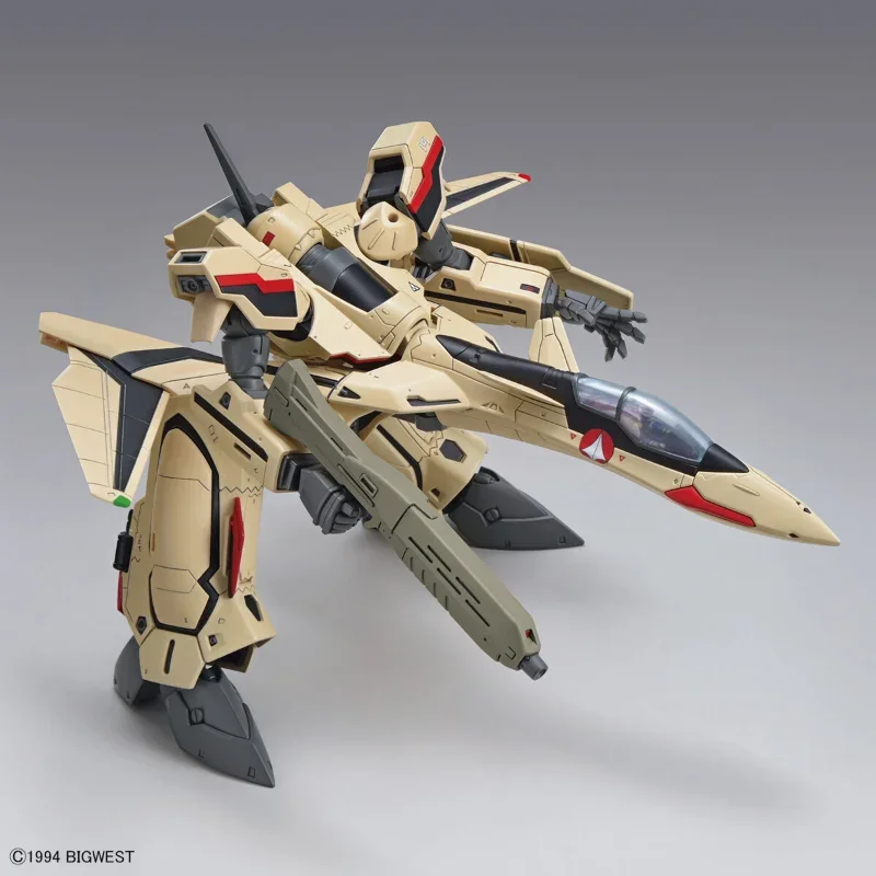 Bandai-figura de acción de Super Dimension Fortress Macross, modelo Original de Anime HG 1/100 PLUS, YF-19, juguetes para niños, regalo