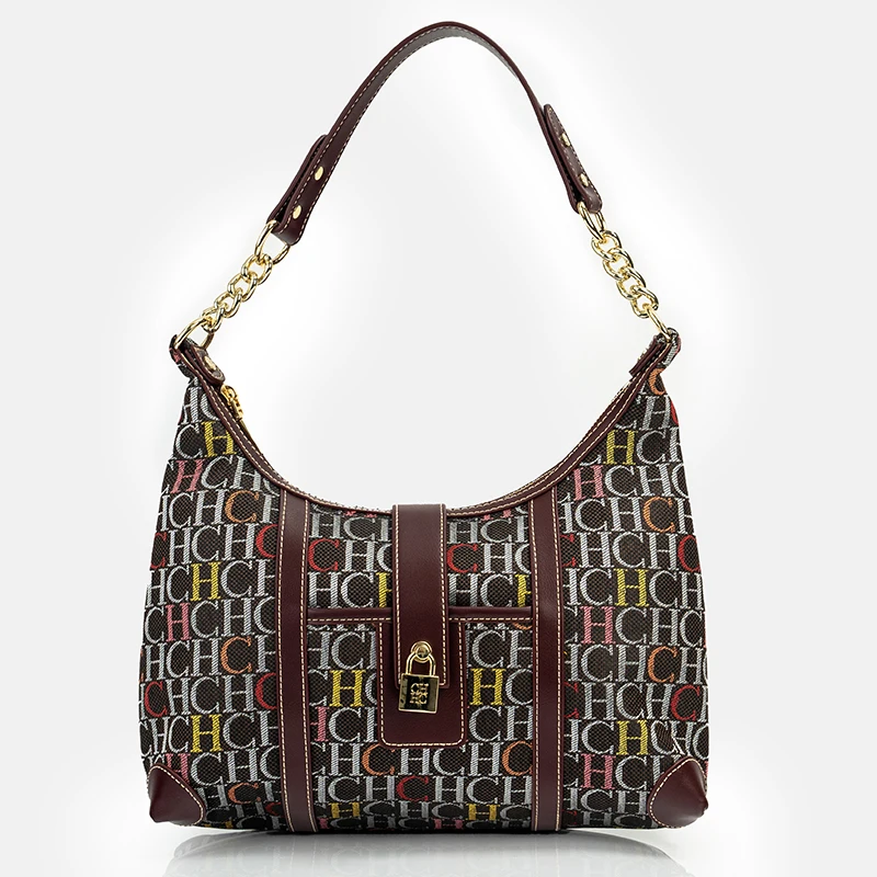 

Trendy Letter Designer Model Vintage Solid Color Handbag Printed Ladies Chain Bag 2025 New Classic Luxury Women's Bag