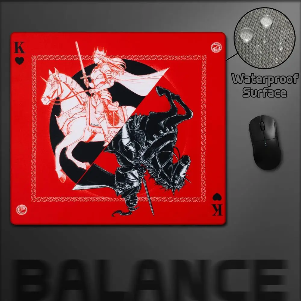 Original Genuine ATK Warhorse Battle Riding Mouse Pad Illustration E-Sports Fps Game Office Dedicated Fearless Contract Delta