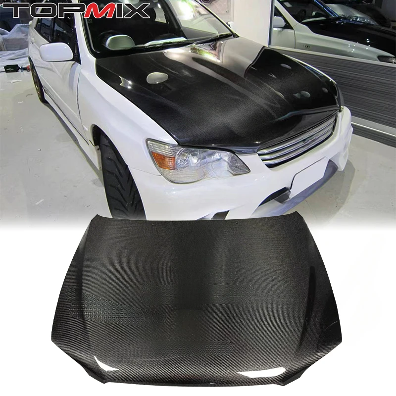 

Для Lexus IS/RS200 Altezza 1999-2005: капот двигателя из углеродного волокна в стиле OEM