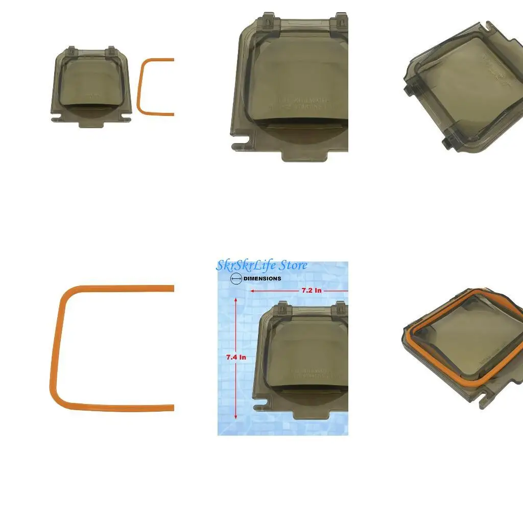 

E65E Industrial Grade Pool Strainer Cover Lid Replacement Parts for Pool Filter