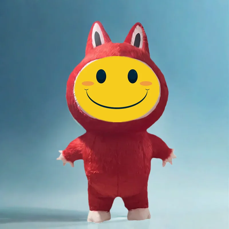 Internet Celebrity Elf Inflatable Mascot Costume Carnival Event Performance Birthday Party Role-Playing Cute Rabbit Set