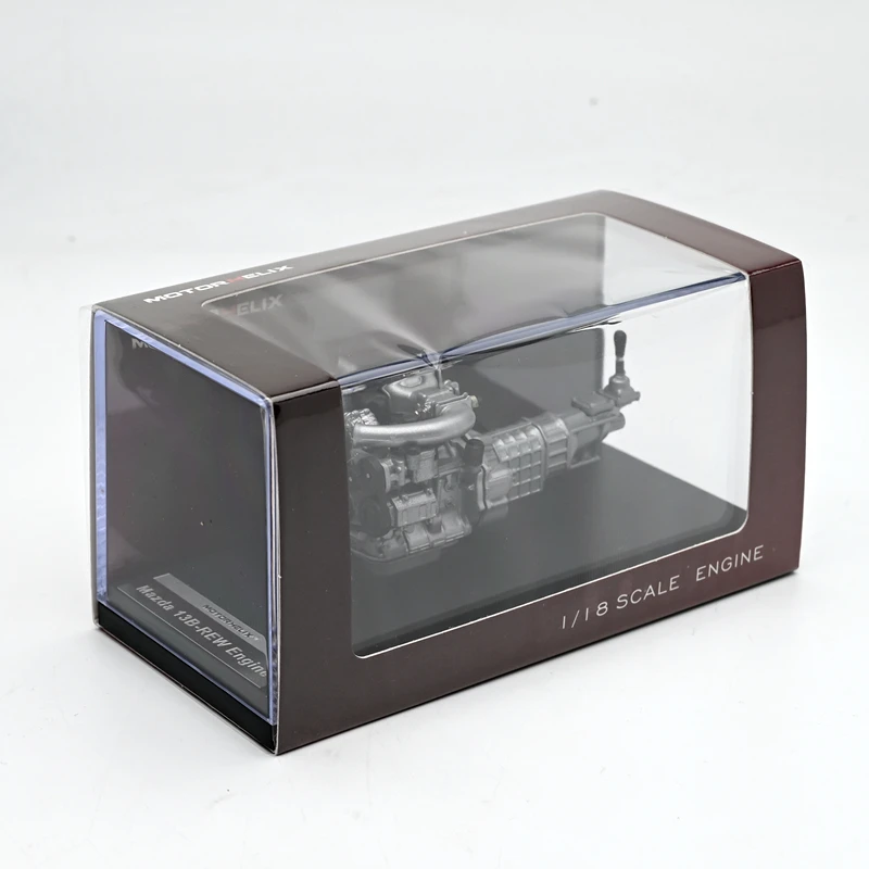 Nieuw Op Voorraad Motorhelix Mh 1:18 Mazda13b Rew Rotary Motor Legering Model Mazda Limited Edition Miniatuur Diecast Toyota Custom Speelgoed