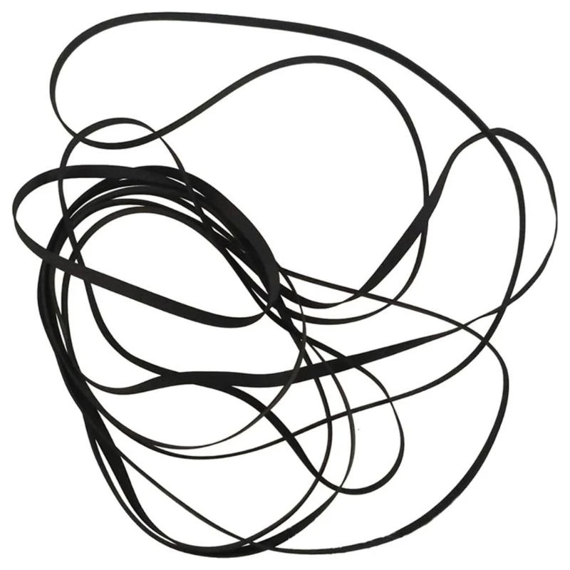 11Pcs 턴테이블 벨트 다른 사양 기계 레코더 수리 교체 유지 보수 용 고무 벨트 154-471mm