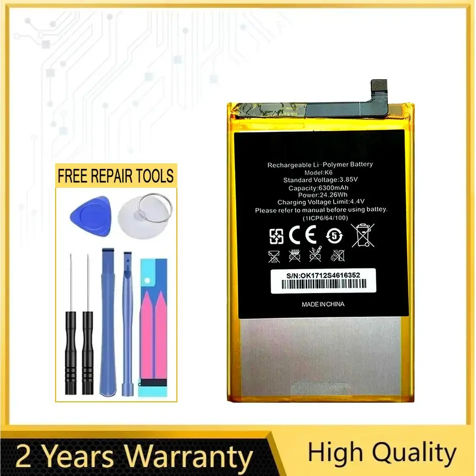 بطارية K6 للهاتف المحمول Oukitel