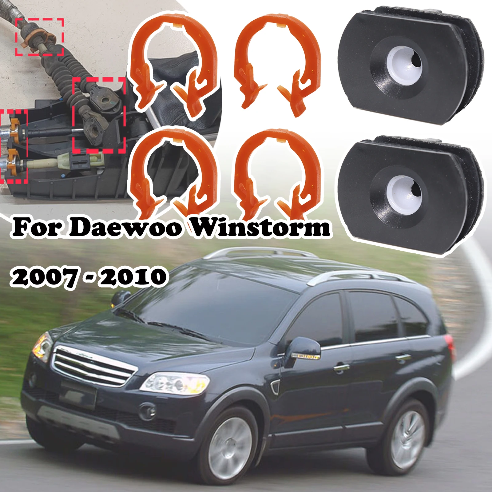 

For Daewoo Winstorm Winstorm Manual Gear Linkage Cable Shift Transmission Lever Connector Collect 25181808 96639370 2007 - 2010