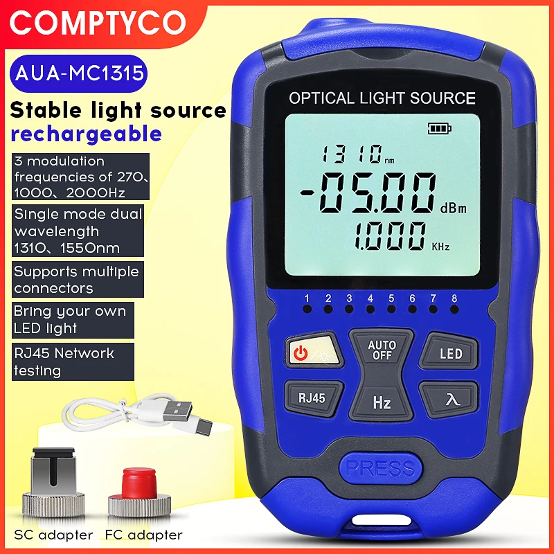 comptyco-aua-mc1315-sorgente-luminosa-mini-ricaricabile-stabile-1310nm-1550nm-ols-strumento-di-test-per-fibra-ottica-sorgente-luminosa-ottica