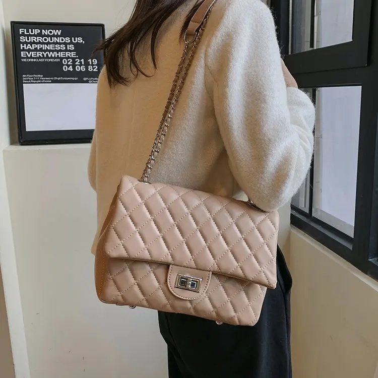 

High-End Texture Women Bag Trendy Fashion Versatile Niche Crossbody Shoulder Purse