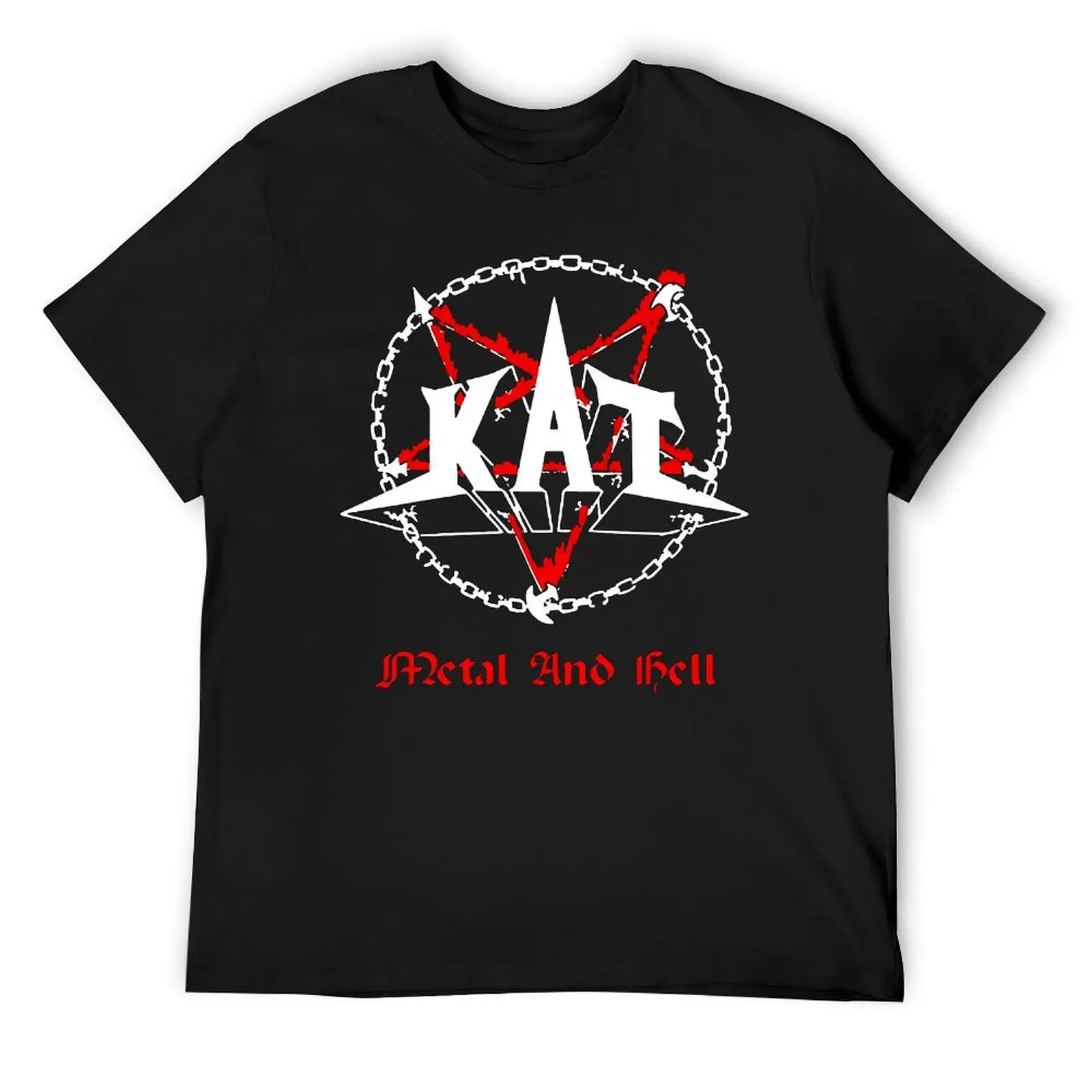 KAT Metal and Hell Classic Essential T-Shirt, Fresh Sports Nerd Tshirt, Novidade Viagens, EUA Tamanho