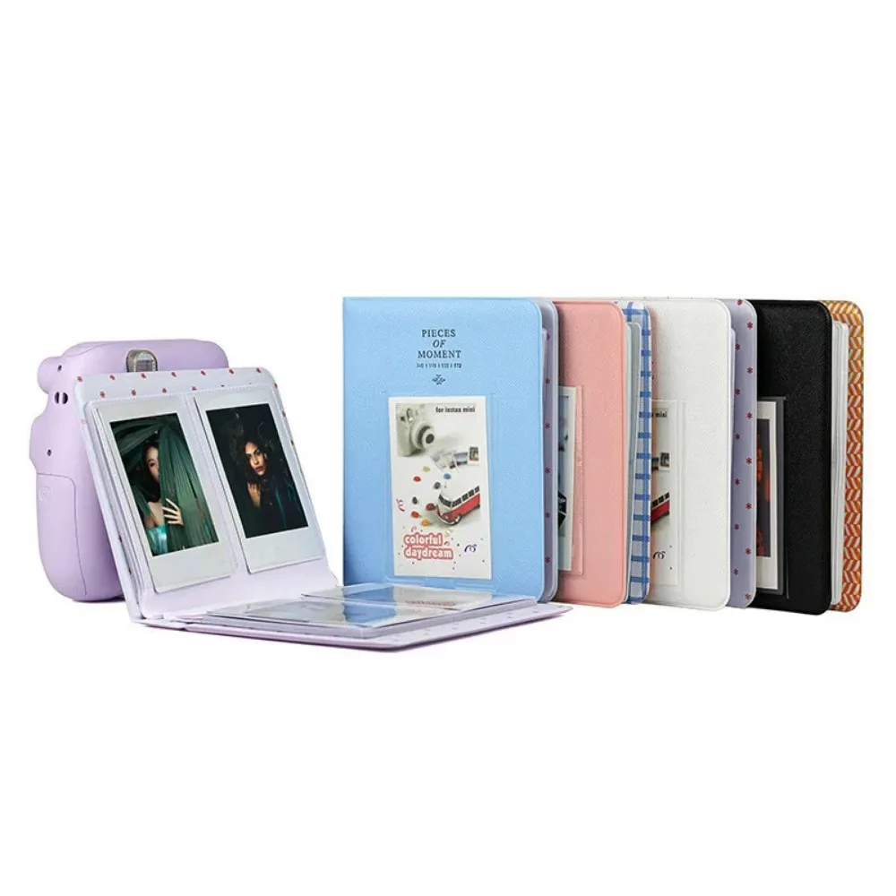 64 Pockets Photo Album Fujifilm Instax Mini Film Instax Mini 11 9 8 7s 25 90 LiPlay Link Name Card Pieces Of Moment Collect Book