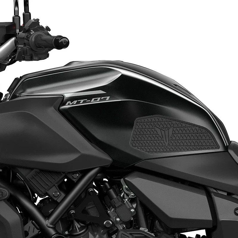 لياماها MT07 mt07 MT mt 07 2025 دراجة نارية عدم الانزلاق الجانب خزان الوقود وسادة مطاط مقاوم للمياه حامي ملصقات #6