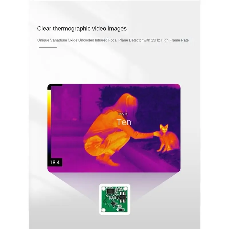 A97I-Thermal Camera Module Tiny1-C 25Hz 256x192 12um with SPI/DVP/USB for Drones Quadcopter Thermal Imaging and Night Vision
