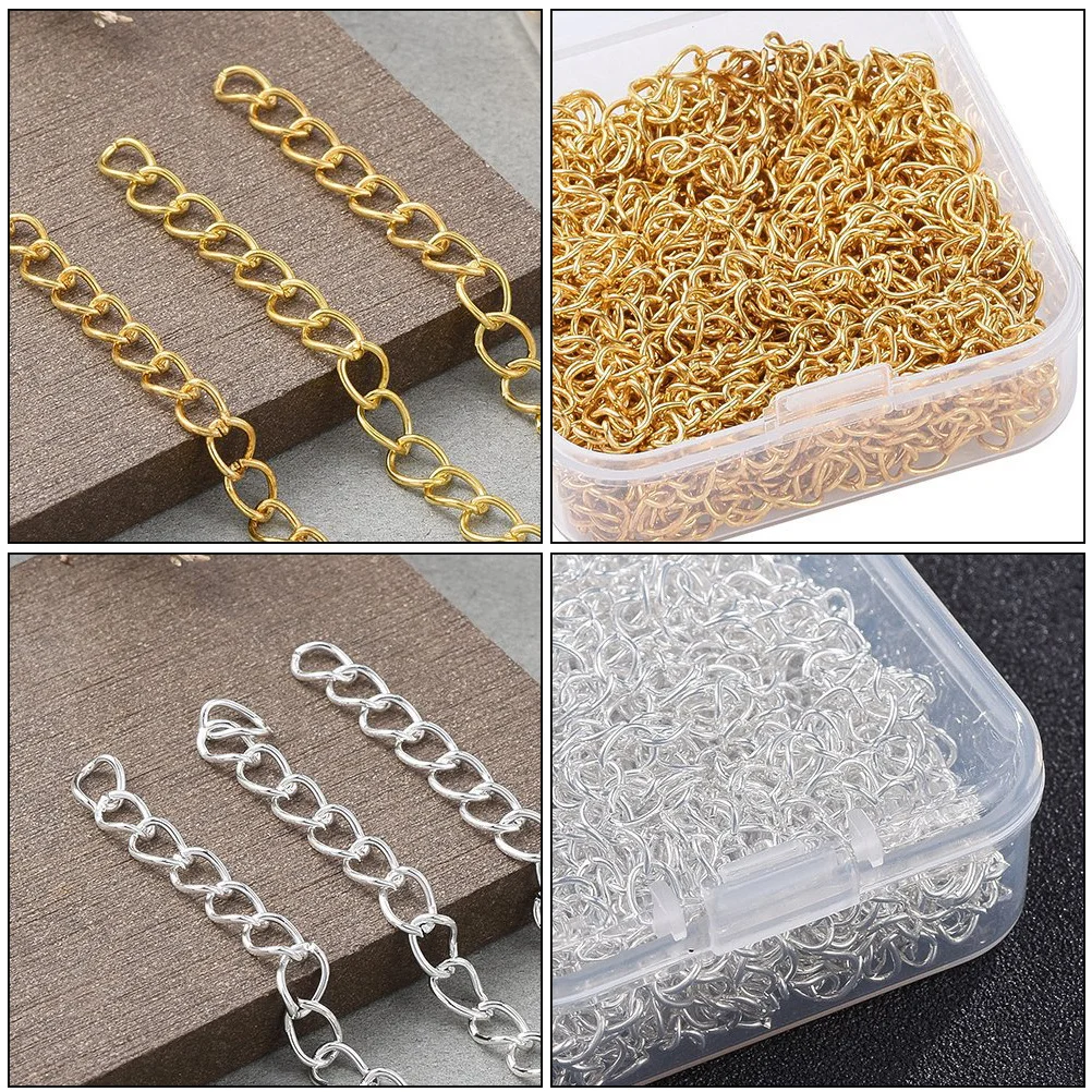 

Fashion Chain Spool High Quality Material Lightweight DIY Jewelry Making Projects Gifts Cable Link Chains Spool