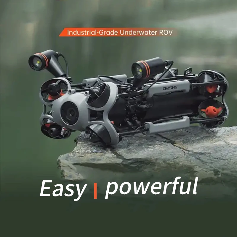 MSChasing M2 Pro Max 4k Hd طقم فحص سفلي للمياه تحت الماء كاميرا WIFI Gps Rov للغوص وصيد الأسماك بدون طيار