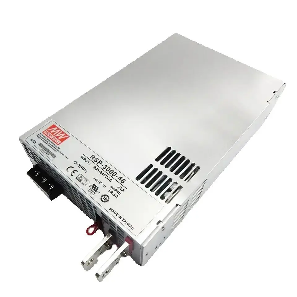 RSP-3000-48 3000W Power Supply 12V 24V 48V Power Supply 3000W Rsp 3000-48 Meanwell Warranty 5 Years