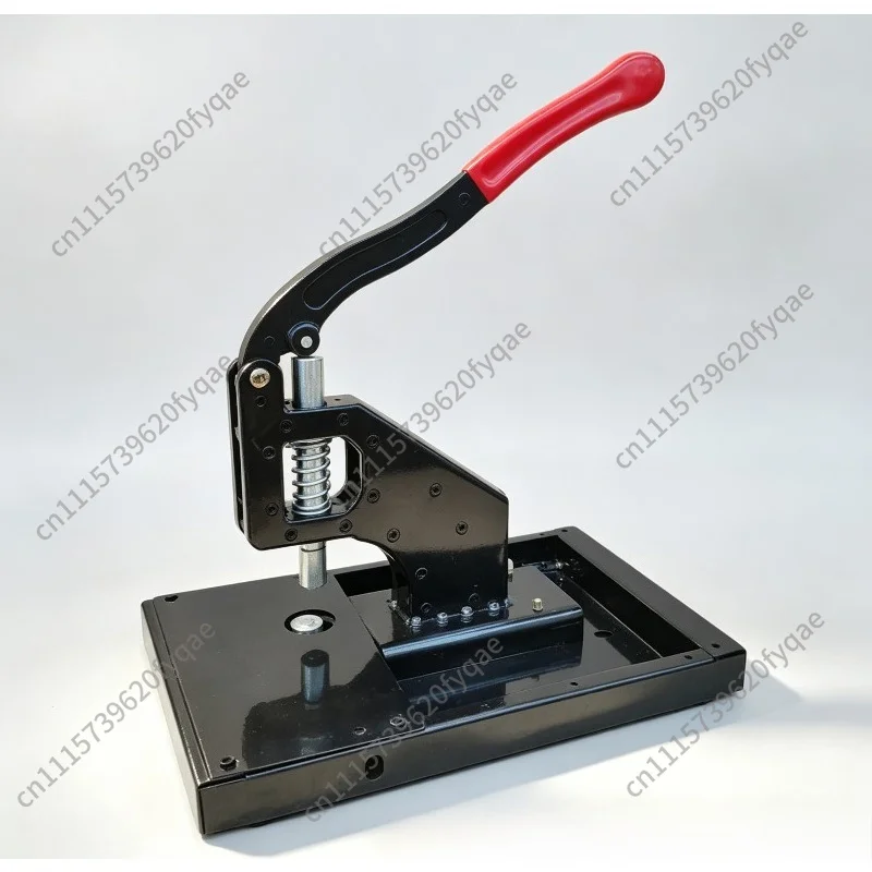 Button machine advertising inkjet cloth display rack clothing leather punching riveting multi-purpose manual buttonhole machine