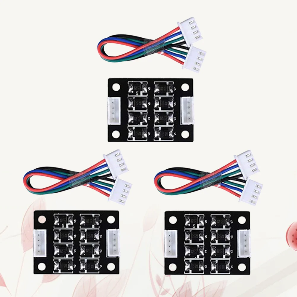 

3 шт., аксессуар для фильтра для 3D-принтера, более гладкий модуль, инструмент для снижения вибрации для 3D-печатной машины, профессиональный