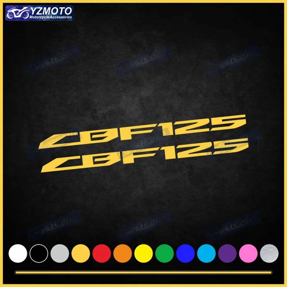 

For Honda CBF125 CBF 125 Motorcycle Sticker Car Decal Decoration Fuel Tank Engine Logo Fairing Windshield Helmet Stickers