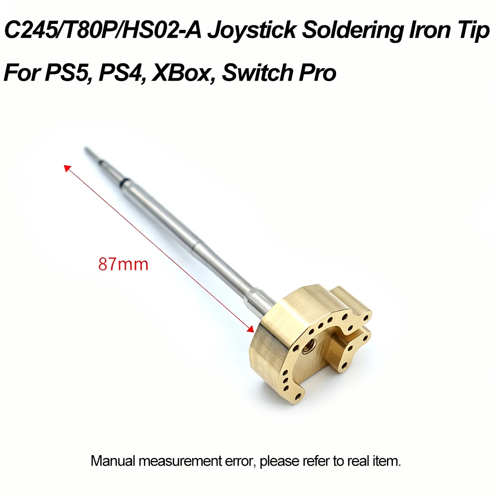 C245 Soldering Iron Tip for Joystick Repair Tools Compatible with Xbox PS4 PS5 Switch Pro - Electronics Disassembl - view 3