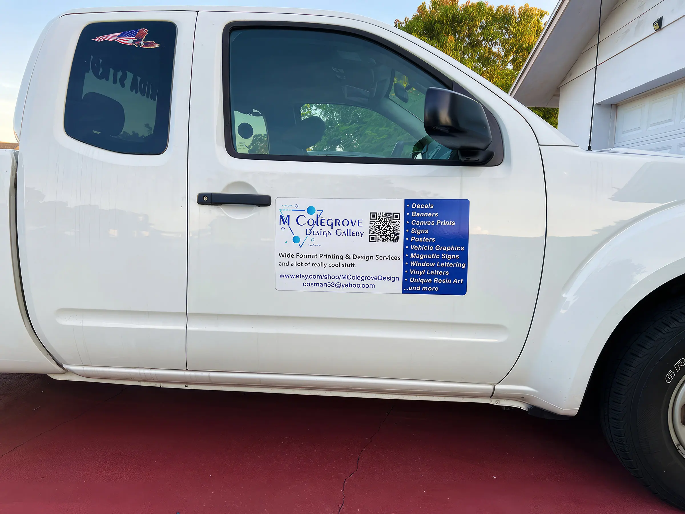1-2pcs Custom Magnetic Signs for Cars / Trucks / Trailer / Steel Doors / Refrigerators / Washers / Dryers and More...