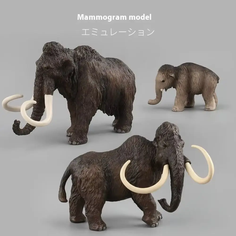 Figurines d'action d'éléphant de Simulation faites à la main, ornement de collection, modèle d'éléphant réaliste, artisanat, figurine d'animaux