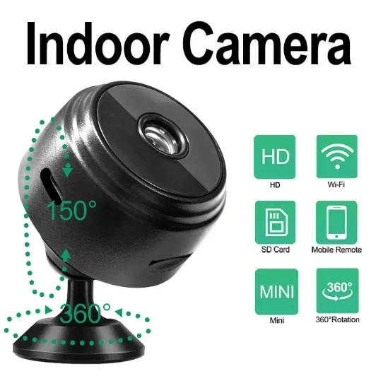 A9 HD Wifi Smart Monitor Surveillance Cameras Sensor Camcorder Web Video Home Safety Wireless Security