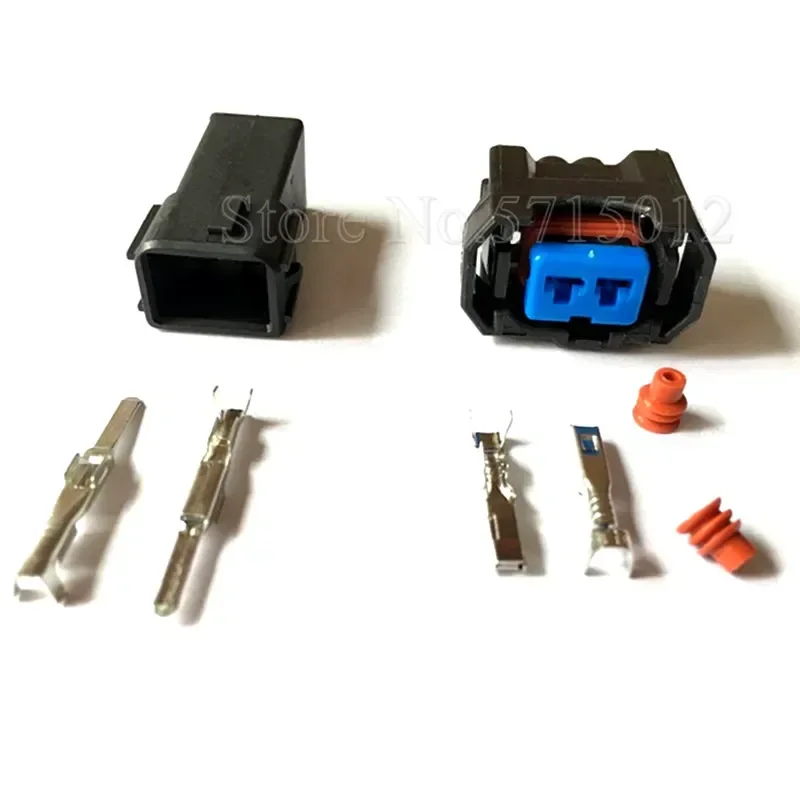 

2 Hole 6189-0553 Car Fuel Injector Plug OBD2 Wire Connector Automotive Socket For Honda