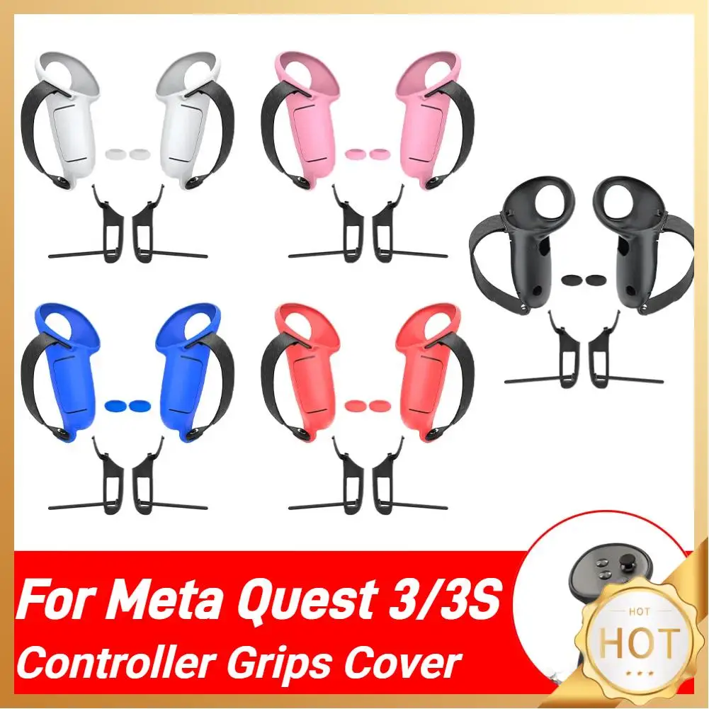 غطاء قبضة تحكم سيليكون ، غطاء قبضة مانع للانزلاق ، أحزمة مفصل ، فتحة بطارية ، بحث ميتا 3 ، 3S