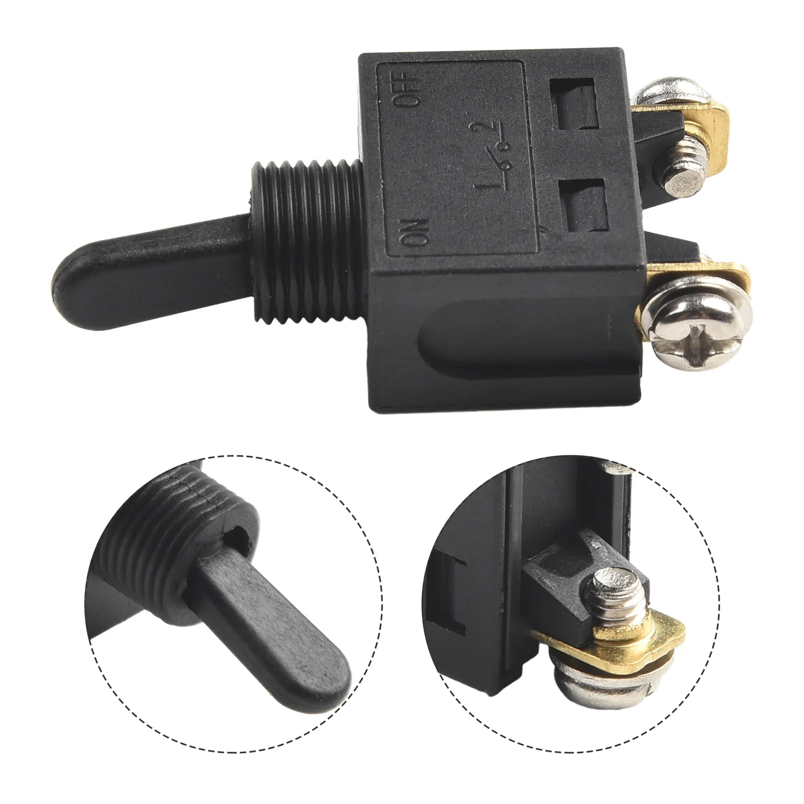 Pièces de rechange pour meuleuse d'angle, interrupteur d'alimentation, noir, adapté pour 9524NB, 9527NB, 9528NB, accessoires d'outils, 220-240V, 1PC