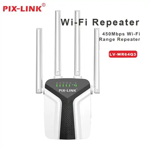450Mbps 와이파이 확장기, 가정용 신호 부스터, 와이파이 범위 확장기, 무선 리피터, 이더넷 포트가 있는 장거리 증폭기