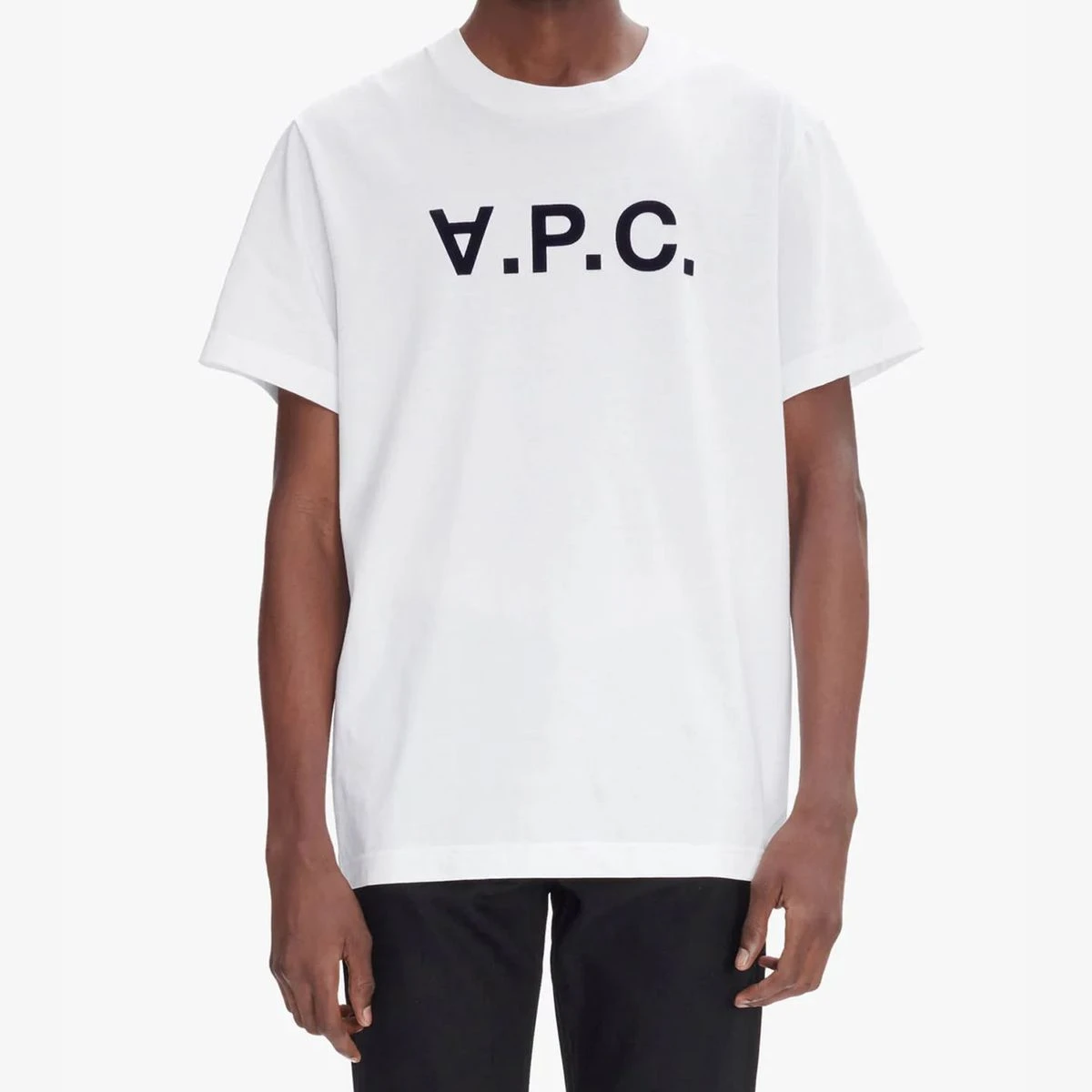 Bestseller AP 2026 C Frühling/Sommer Reines Baumwoll-T-Shirt mit Rundhalsausschnitt für Männer und Frauen, Klassisches T-Shirt mit Schriftzug-Print, Kurzarm-Oberteil, Unisex – Detail 2