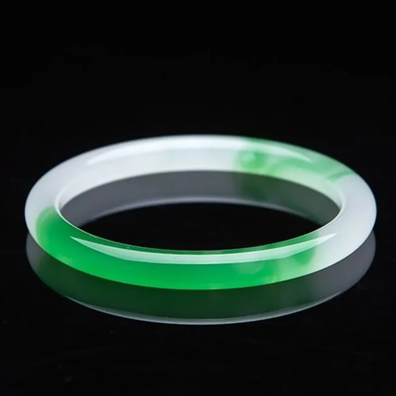 

New Natural Jade Bracelet Bangle Charm Jewellery Fashion Accessories Hand-Carved Luck Amulet Fine Jewellry