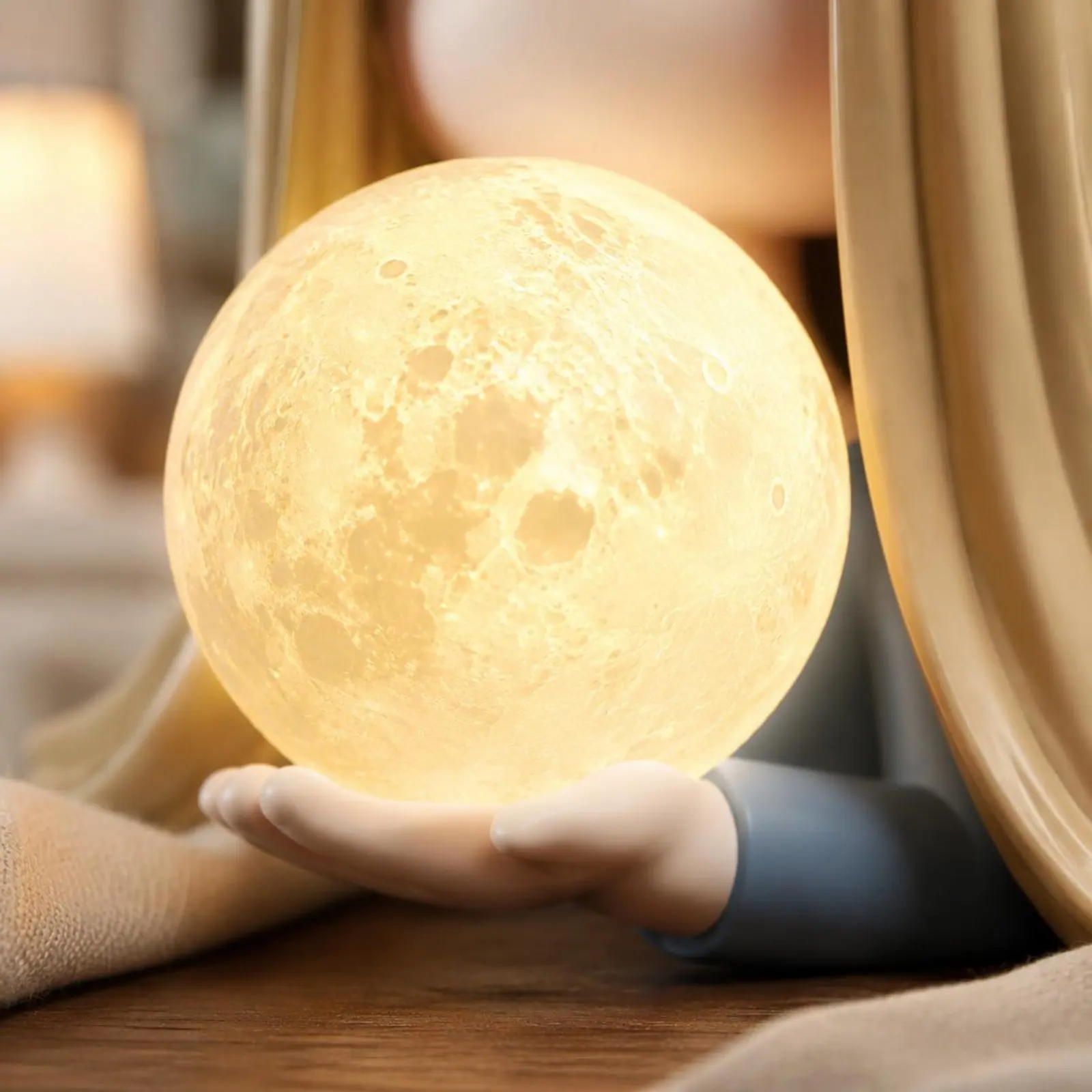 Piggy Bank Lamp Gift Idea Girl Night Light Desktop Ornament Lamp Storage Function Home Decor Press Control for Bedside
