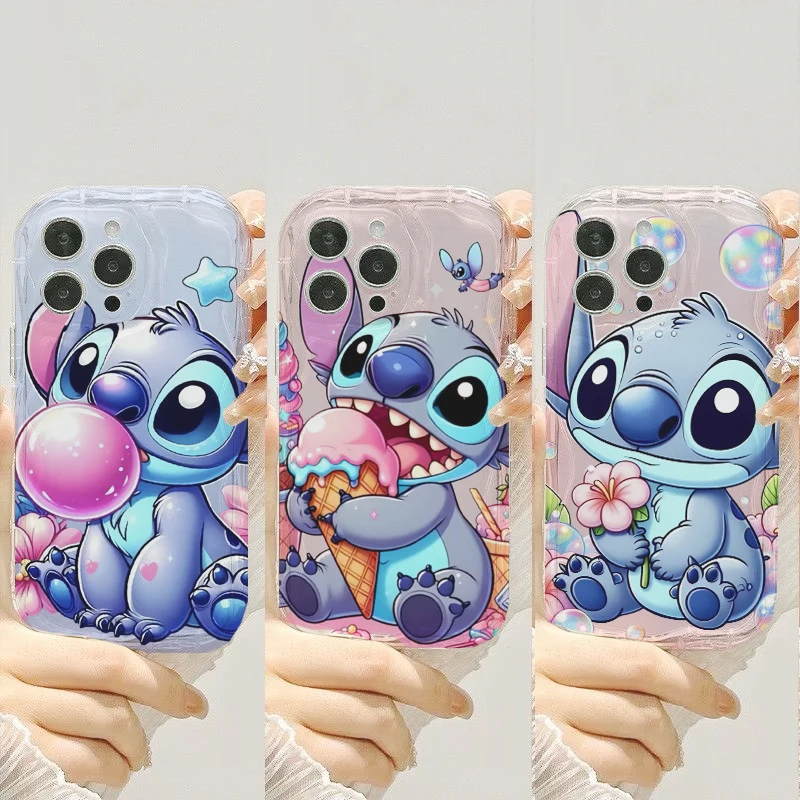 Cute Pink Blue Stit…