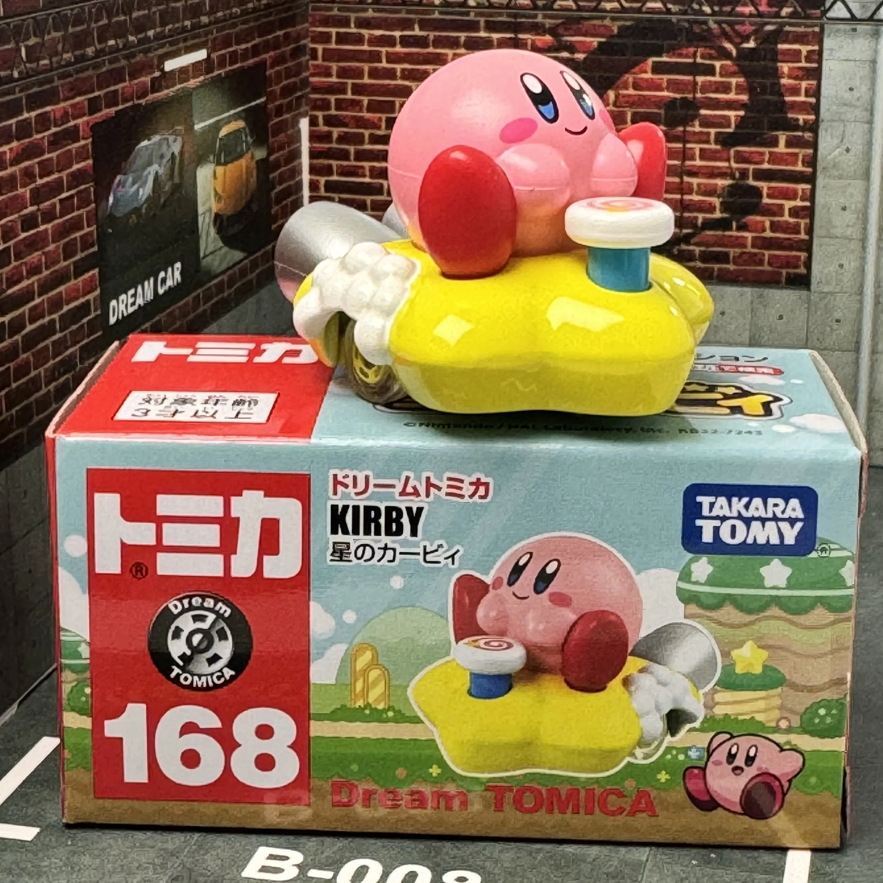 TAKARA TOMY Dream Tomica No.168 Kirby 4 Cm Actie Auto Legering Speelgoed Motorvoertuig Diecast Metaal Model Kinderen Kerstcadeau speelgoed voor Jongens