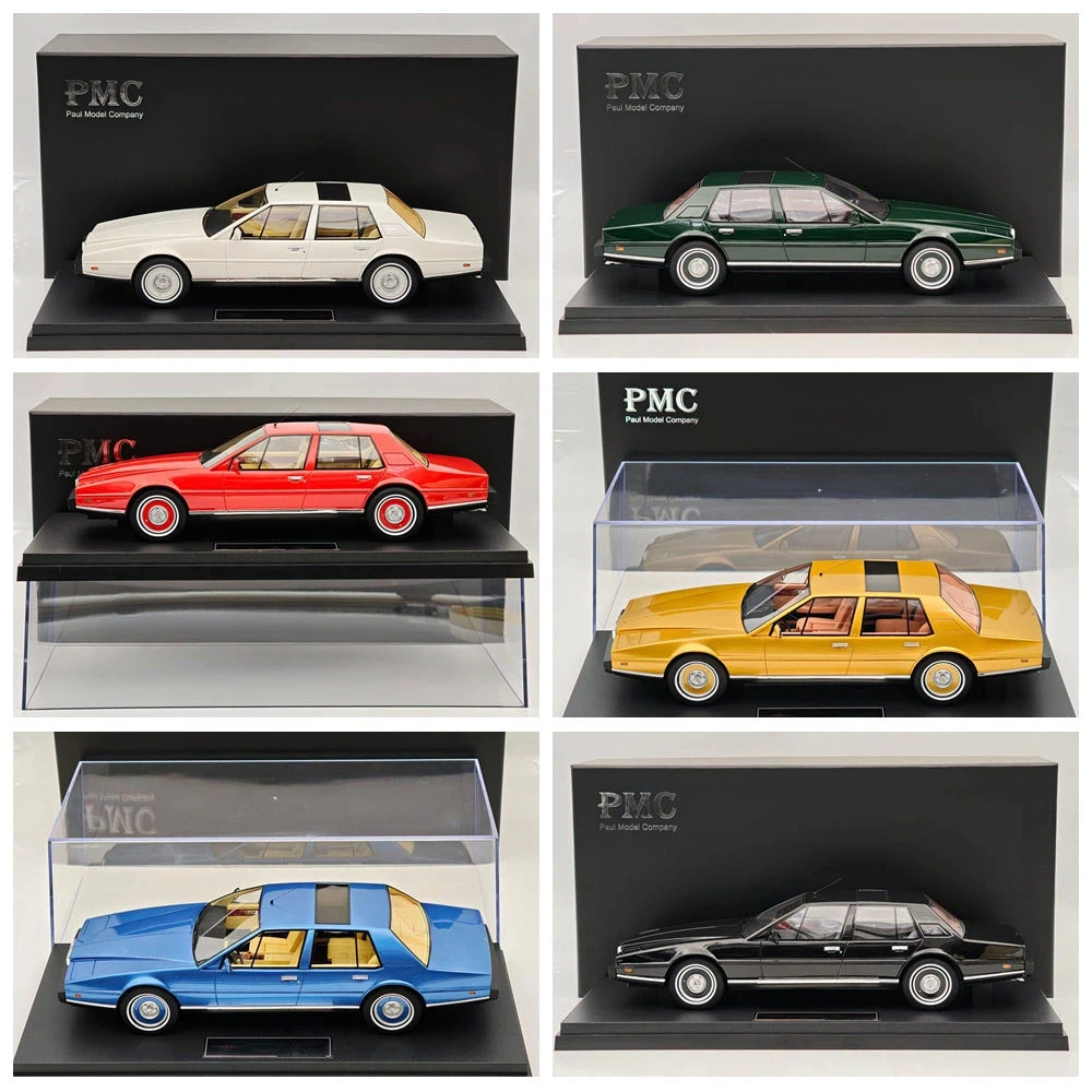 PMC 1:18 Lagonda 1986 Four Door Luxury Sedan Resin Model Car Miniature Limited Edition Collection Auto Gift