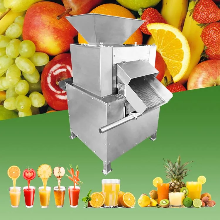 Máquina Exprimidora Industrial Automática de Doble Rodillo para Frutas Cítricas como Kumquat, Limón, Naranja, etc.