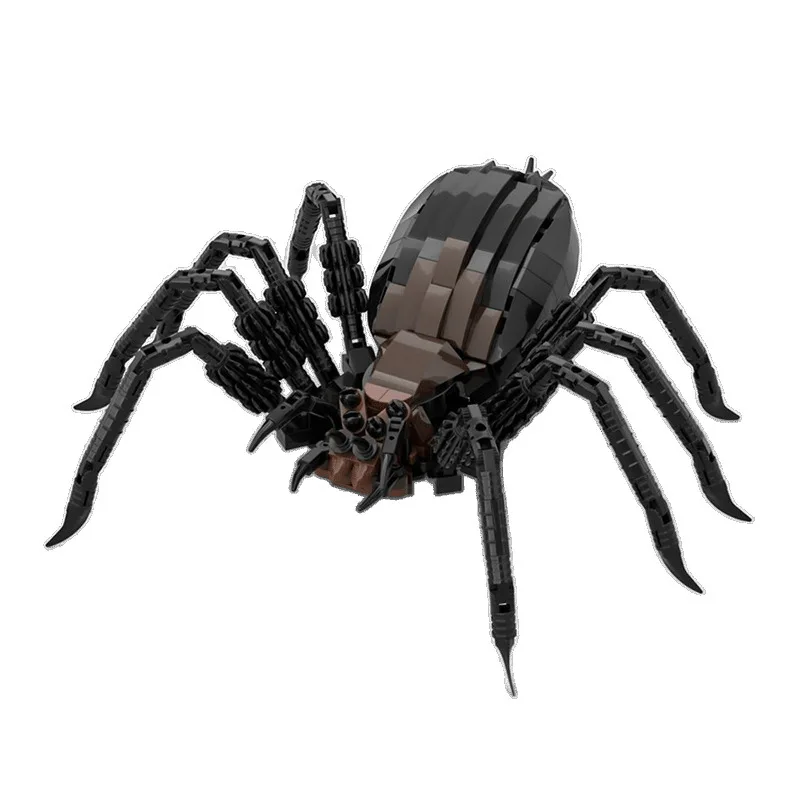 866 C10283moc-177990 مجموعة بناء ذكية للأطفال - نموذج مكعبات بناء عنكبوتية صغيرة الحجم